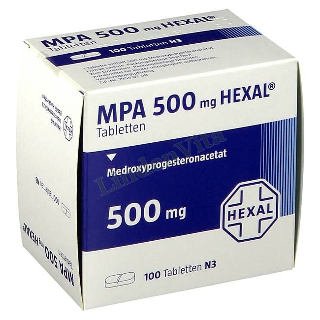 Мпа / Mpa - Медроксипрогестерон — упаковка препарату