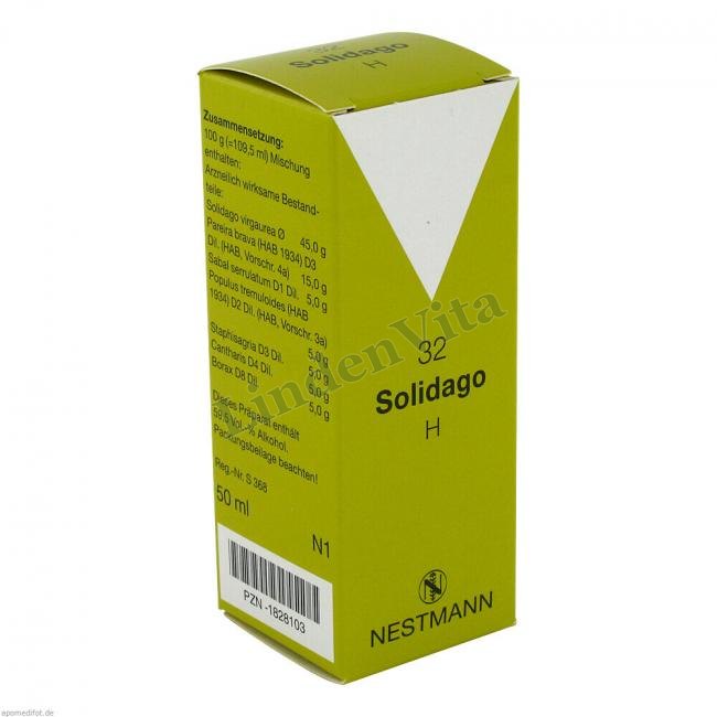 Солідаго / Solidago — упаковка препарату