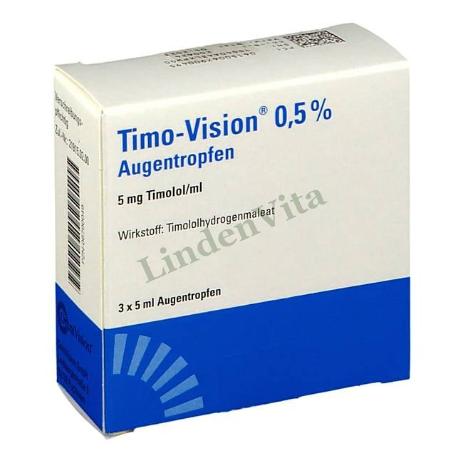 Тимо Візіон / Timo Vision - Тимолол — упаковка препарату