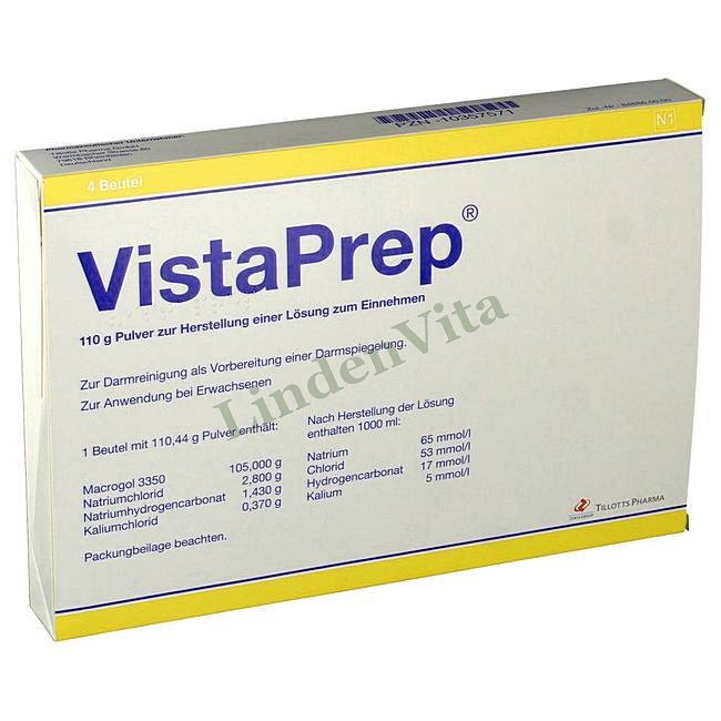 Вистапреп / Vistaprep - Макрогол — упаковка препарата