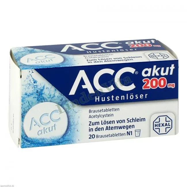 Ацц / Acc - Ацетилцистеїн — упаковка препарату