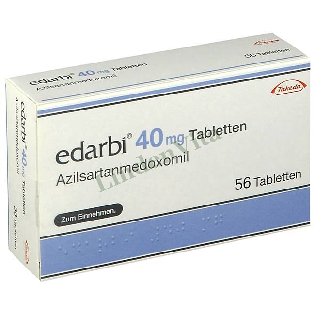 Едарбі / Edarbi - Азилсартан — упаковка препарату