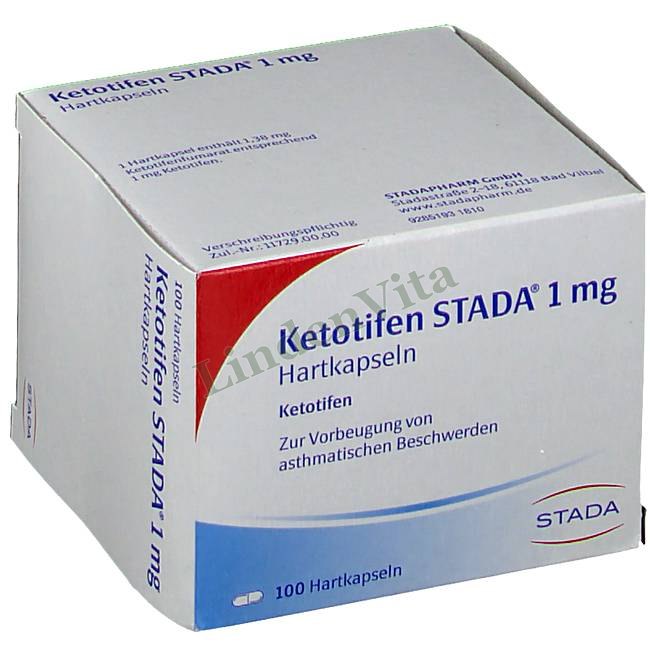 Кетотифен / Ketotifen - Кетотифен — От аллергии — упаковка препарата