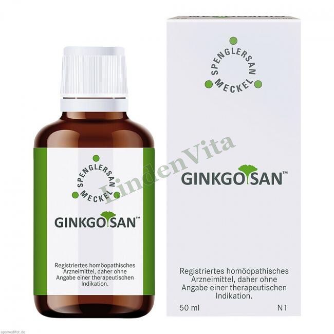 Гінкгосан / Ginkgosan — упаковка препарату