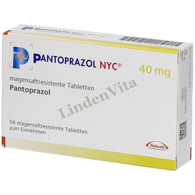 Пантопразол Ник / Pantoprazol Nyc - Пантопразол — упаковка препарата