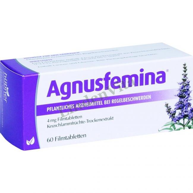 Агнусфеміна / Agnusfemina - Плоди цнотливого дерева — упаковка препарату
