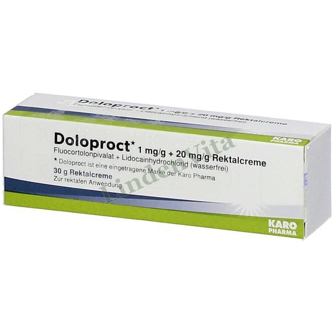 Долопрокт / Doloproct - Флуокортолон — упаковка препарата