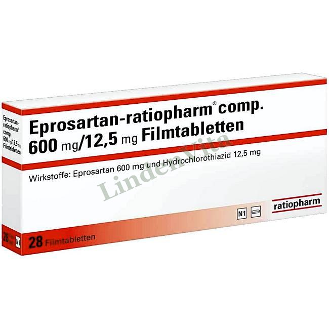 Эпросартан / Eprosartan - Эпросартан + Гидрохлоротиазид / От давления — упаковка препарата