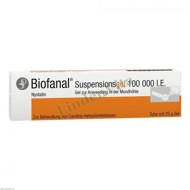 Біофанал / Biofanal - Ністатин / Шлунок і травлення — упаковка препарату