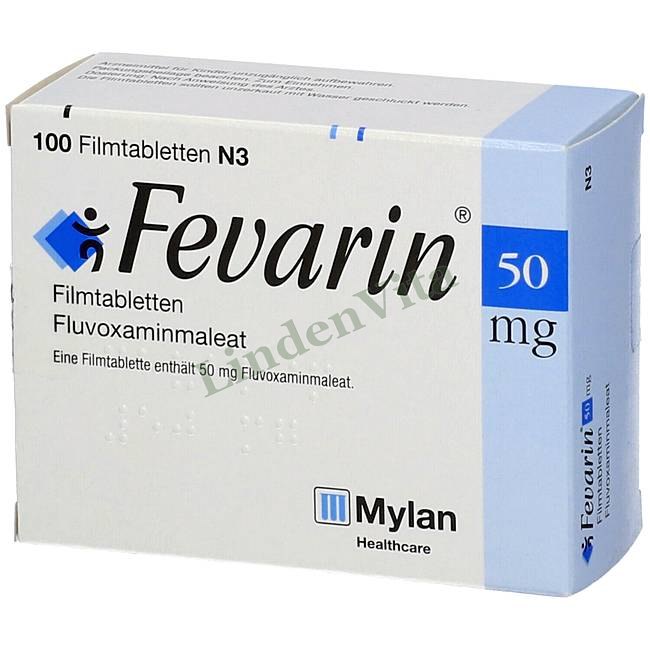Феварин / Fevarin - Флувоксамін — упаковка препарату