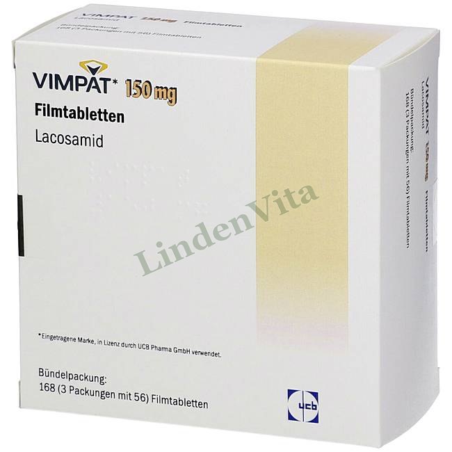 Вімпат / Vimpat - Лакосамід — упаковка препарату
