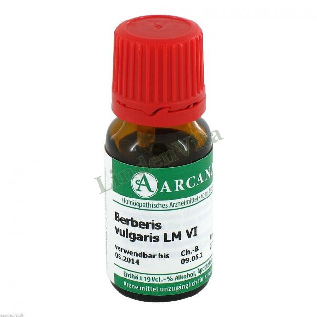 Берберіс Вулгаріс / Berberis Vulgaris — упаковка препарату