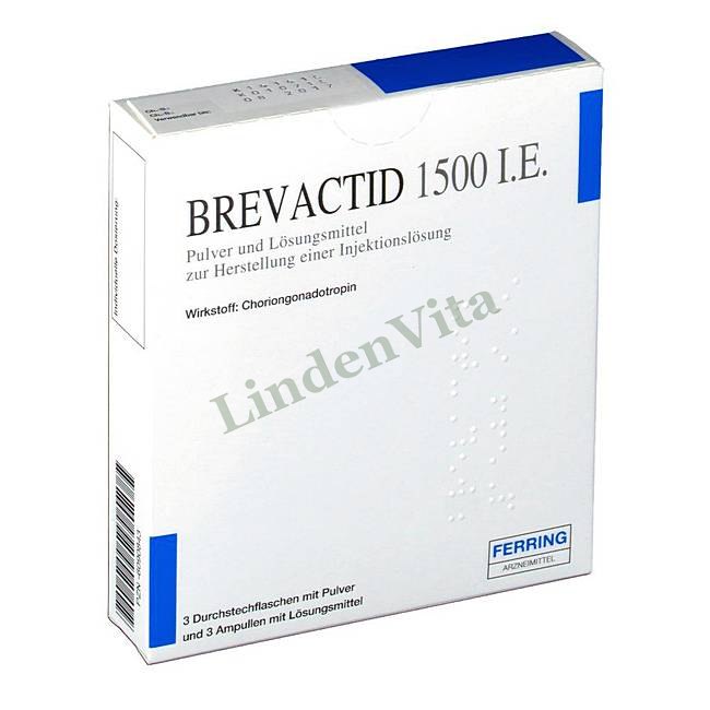 Бревактид / Brevactid - Хорионический гонадотропин — упаковка препарата
