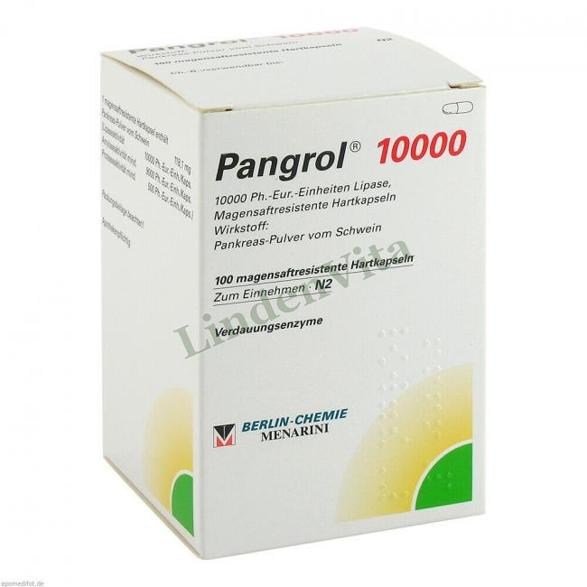 Пангрол / Pangrol - Мультіензими — упаковка препарату