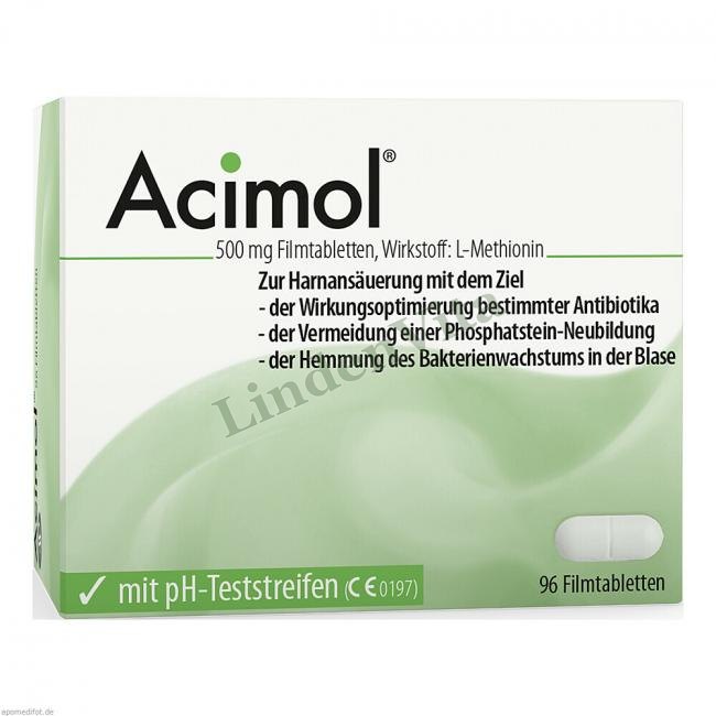 Ацимол / Acimol - L-метионин — упаковка препарата