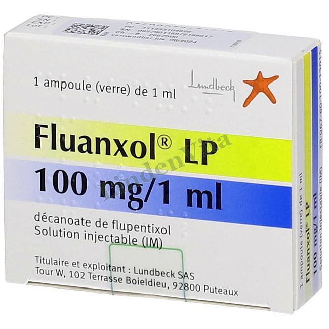 Флюанксол / Fluanxol - Флупентиксол — упаковка препарата