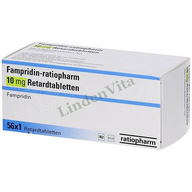 Фампридин / Fampridin - Фампридин — упаковка препарата