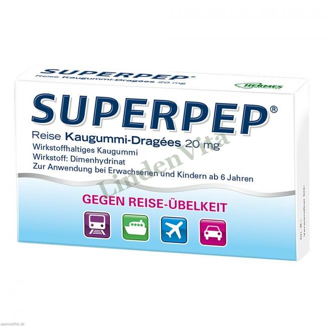 Суперпеп / Superpep - Дименгідринат — упаковка препарату