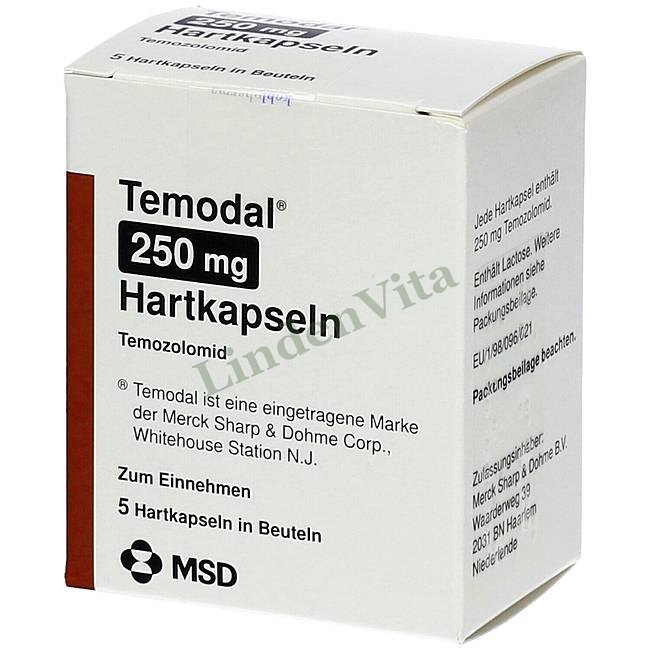 Темодал / Temodal - Темозоломид — упаковка препарата