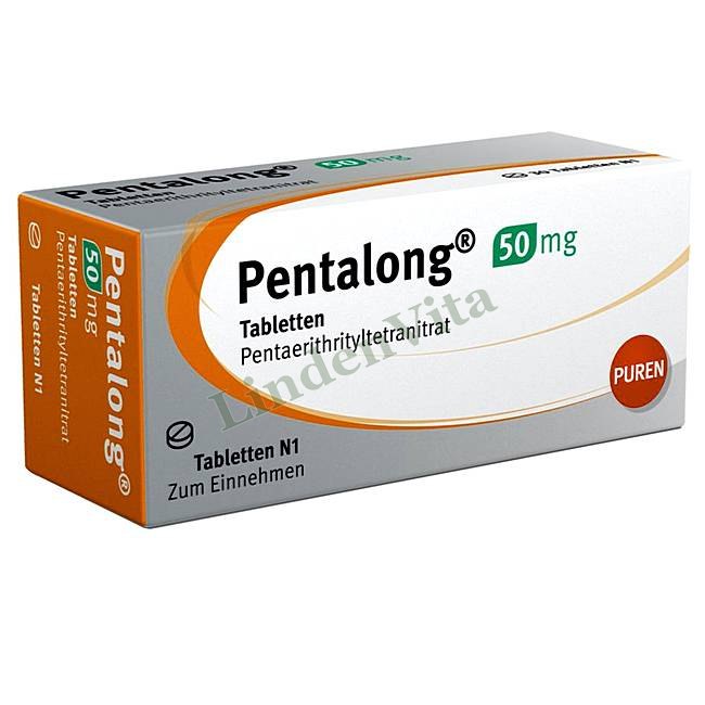Пенталонг / Pentalong - Пентаэритритила тетранитрат — упаковка препарата
