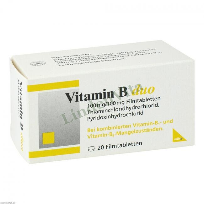 Витамин B / Vitamin B - Витамин B1 (Тиамин) / Неврология — упаковка препарата