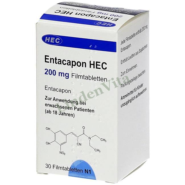 Ентакапон / Entacapon - Ентакапон — упаковка препарату