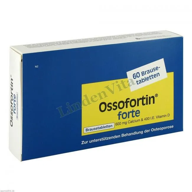 Оссофортин / Ossofortin - Кальцію карбонат Колекальциферол — упаковка препарату