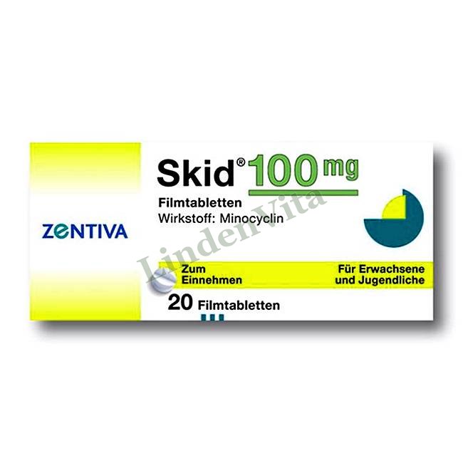 Скід / Skid - Міноциклін / Антибіотики — упаковка препарату