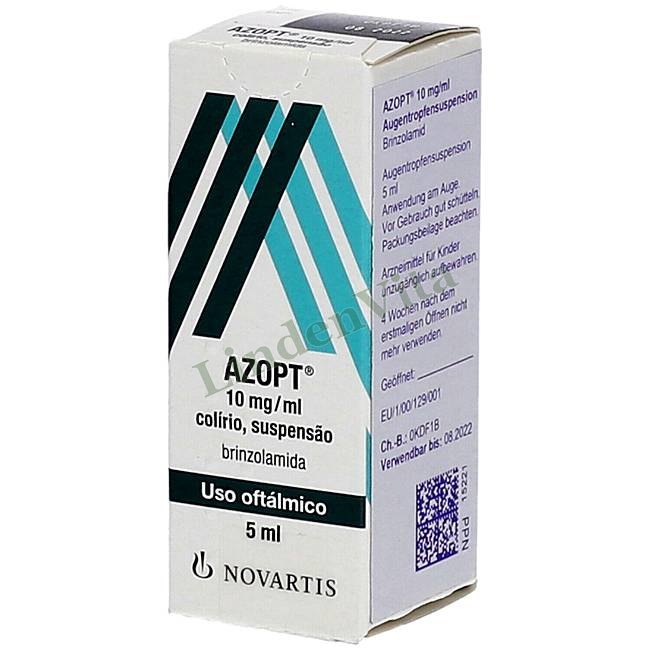 Азопт / Azopt - Бринзоламід — упаковка препарату