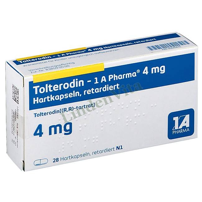 Толтеродин / Tolterodin - Толтеродин — упаковка препарату