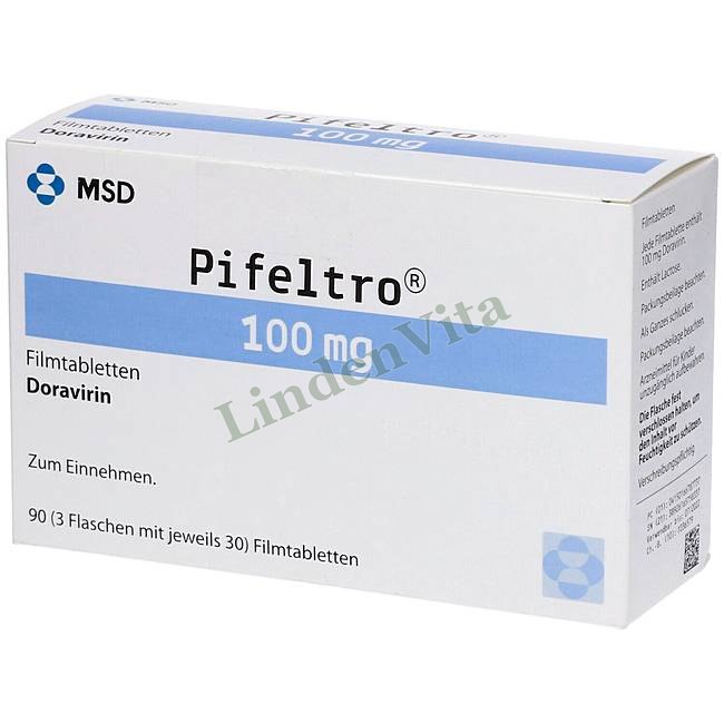 Піфельтро / Pifeltro - Доравірин — упаковка препарату