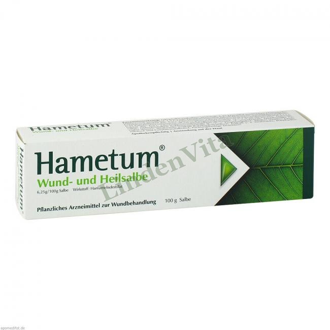 Хаметум / Hametum - Листья с корой гамамелиса / Кожные заболевания — упаковка препарата