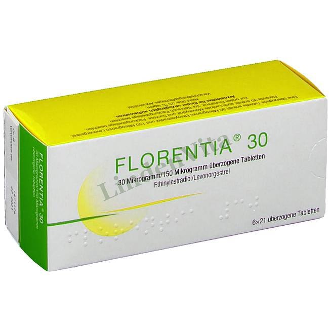 Флорентия / Florentia - Левоноргестрел + Этинилэстрадиол — упаковка препарата