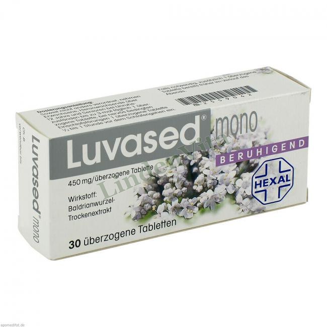 Лувасед / Luvased - Корінь валеріани — упаковка препарату