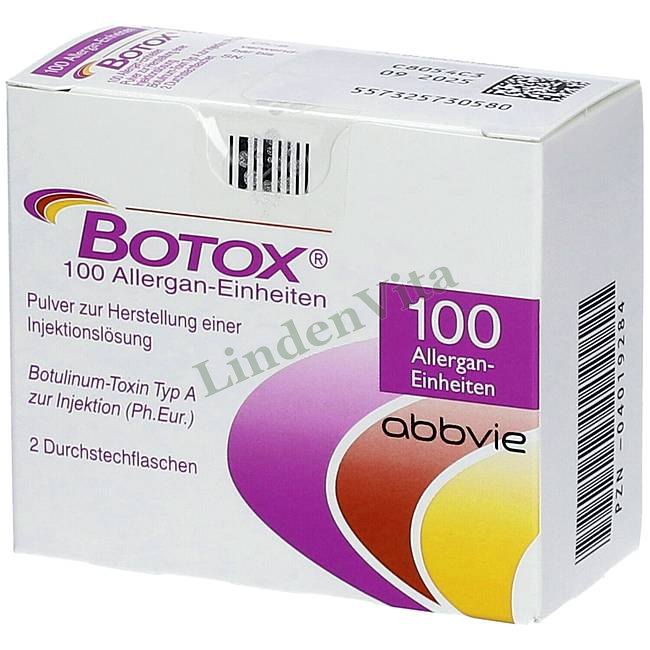 Ботокс / Botox - Ботулінічний токсин типу A — упаковка препарату