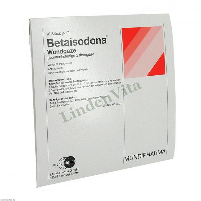 Бетаізодон / Betaisodona - Повідон-йод / Шкірні захворювання — упаковка препарату