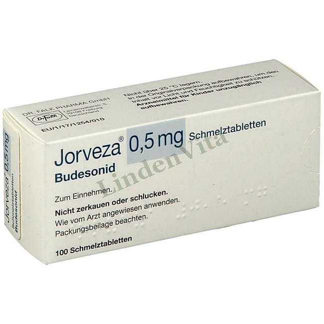 Йорвеза / Jorveza - Будесонід — упаковка препарату