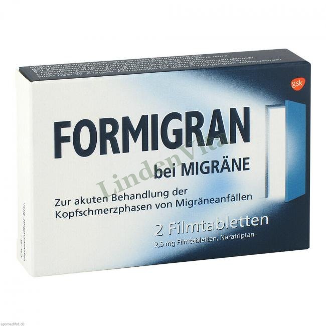 Формигран / Formigran - Наратриптан — упаковка препарата