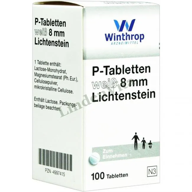 П Таблеттен / P Tabletten - Плацебо — упаковка препарату