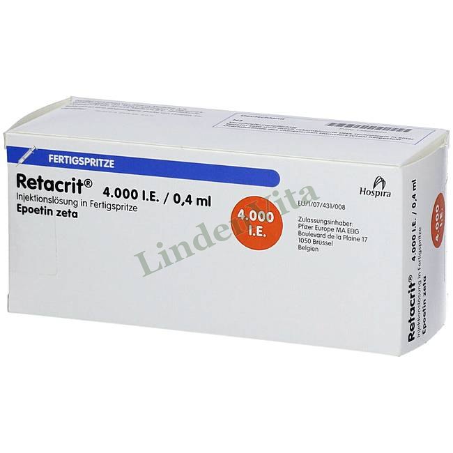 Ретакрит / Retacrit - Эритропоэтин — упаковка препарата