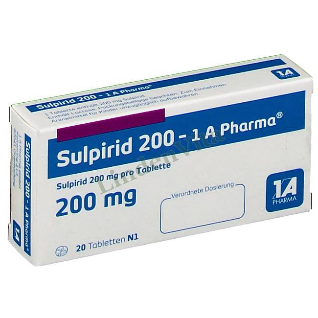 Сульпирид / Sulpirid - Сульпирид — упаковка препарата