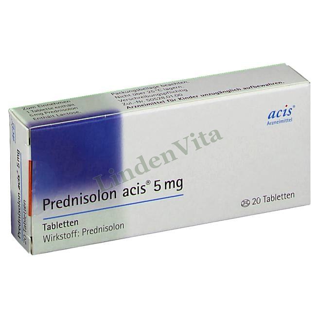 Преднізолон Ацис / Prednisolon Acis - Преднізолон — упаковка препарату