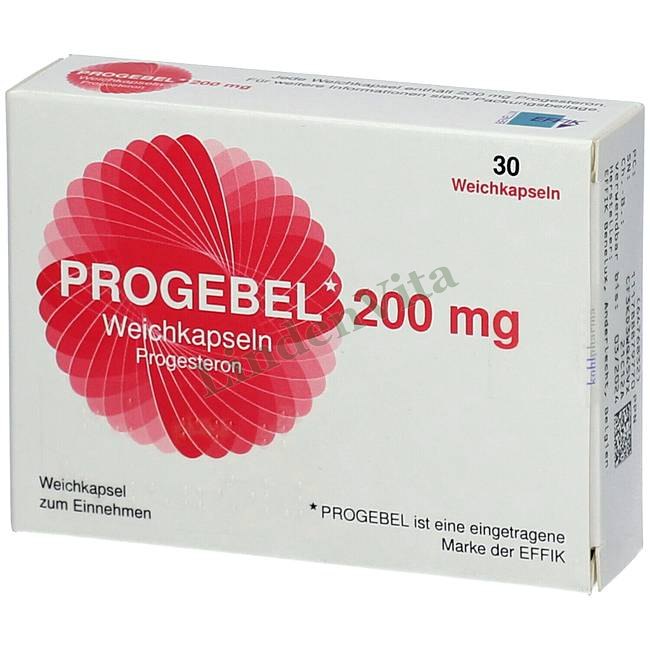 Прогебель / Progebel - Прогестерон — упаковка препарата