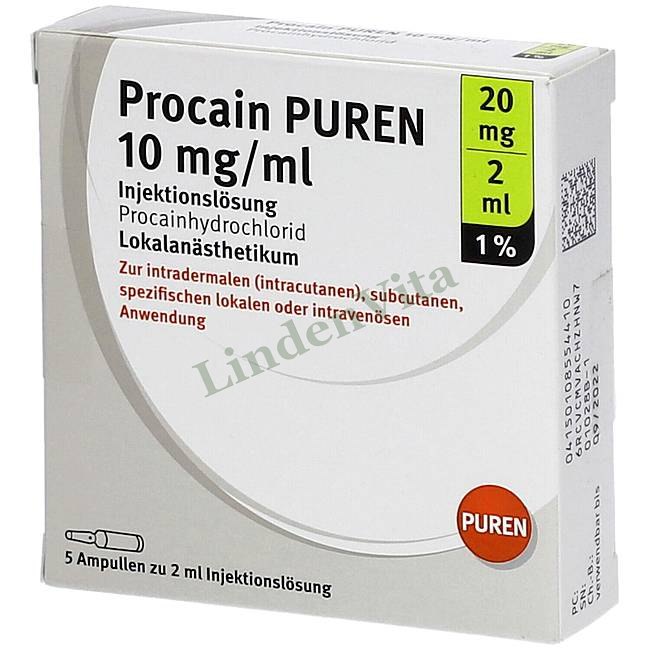 Прокаин / Procain - Прокаин — упаковка препарата