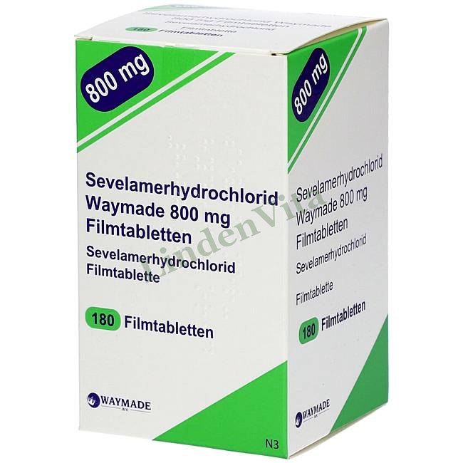 Севеламергидрохлорид / Sevelamerhydrochlorid - Севеламер — упаковка препарата