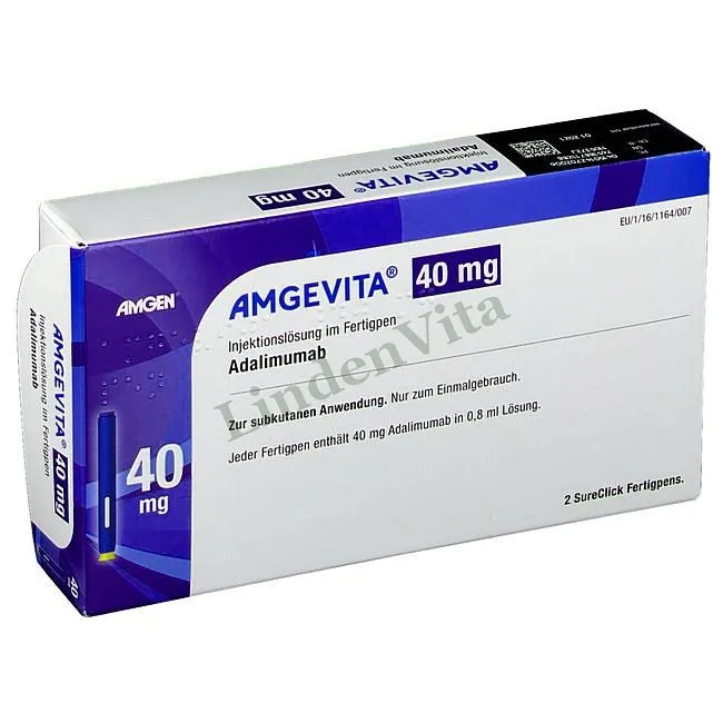 Амджевіта / Amgevita - Адалімумаб — упаковка препарату
