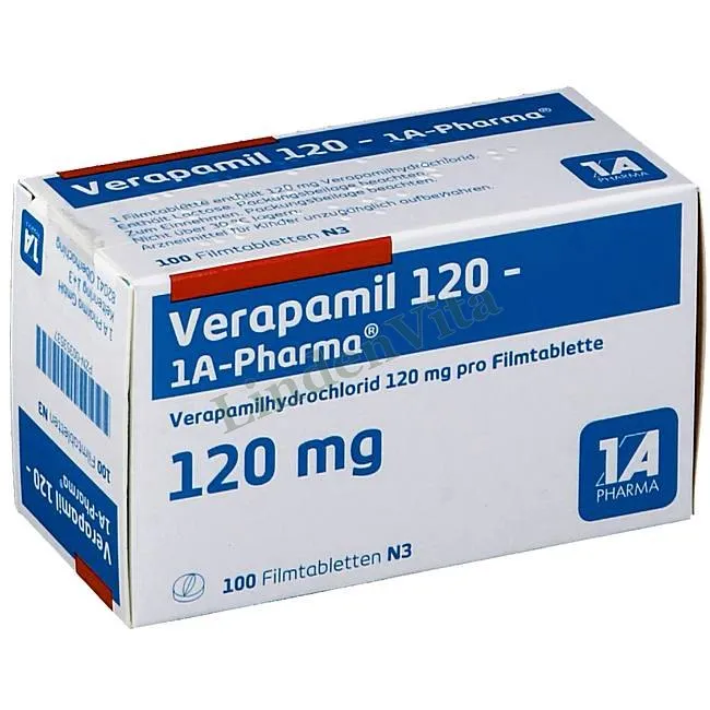 Верапаміл / Verapamil - Верапаміл — упаковка препарату