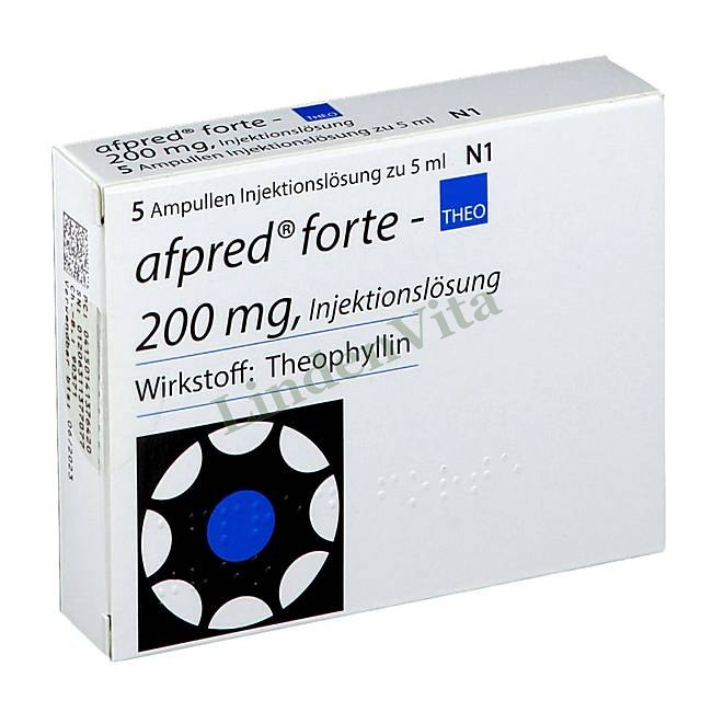 Афпред / Afpred - Теофілін — упаковка препарату
