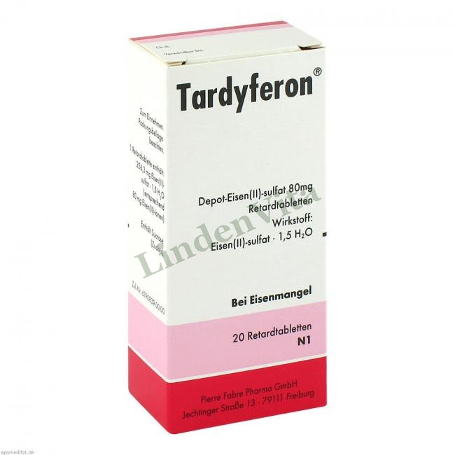 Тардиферон / Tardyferon - Залізо (II) сульфат / Анемія — EMRA-MED — упаковка препарату