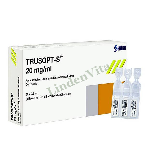 Трузопт / Trusopt - Дорзоламид — упаковка препарата